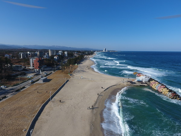 해변형 녹지 공간 조성 예정지 /사진제공=강릉시