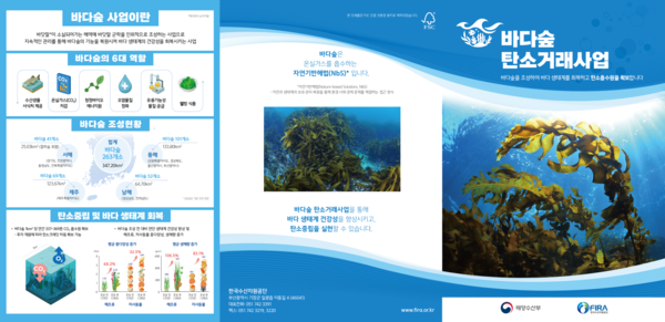 한국수산자원공단이 해조류의 국제 탄소흡수원 인정에 기여하며, 바다숲 기반 탄소거래 체계 구축을 위한 선도적 역할을 강화하고 있다. /자료제공=한국수산자원공단