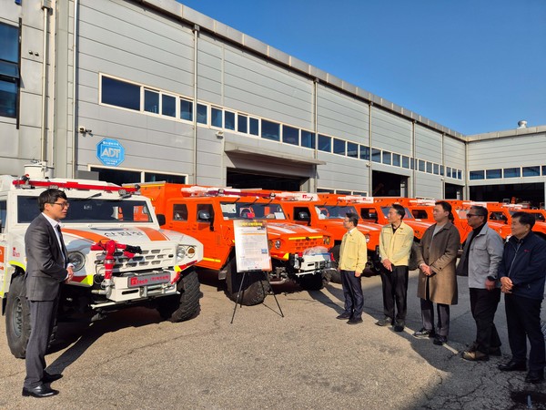 대형산불 진화차량 /사진제공=산림청