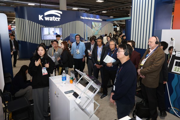 CES 2025 K-water관 현장 /사진제공=한국수자원공사