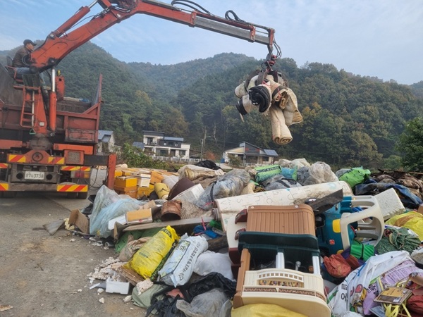 영농폐기물 무상수거 /사진제공=성주군
