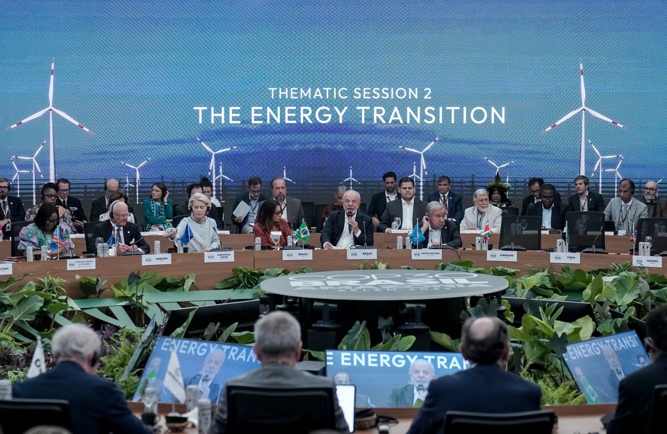 11월 7일 열린 벨렝 기후 정상회의 에너지 전환에 관한 주제 세션 /사진=COP30 Brazil Amazon