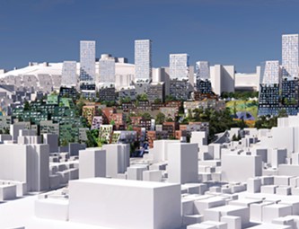 시는 11월10일 건축그룹 오엠에이와 함께 부산형 경사지 주거혁신모델 설명회를 가졌다. /자료제공=부산시 