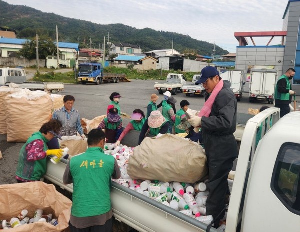 예천군은 12월 15일까지 '영농폐기물 집중 수거 기간'을 운영한다. /사진제공=예천군