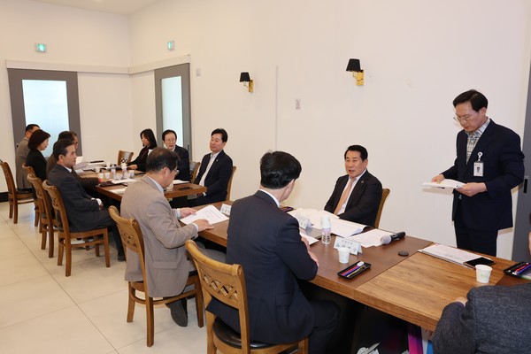 낙동강협의회는 11월10일 제2회 정기회를 열고 주요 안건을 심의 의결했다. /사진제공=양산시 