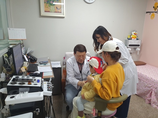 영유아 건강검진 /사진제공=청도군