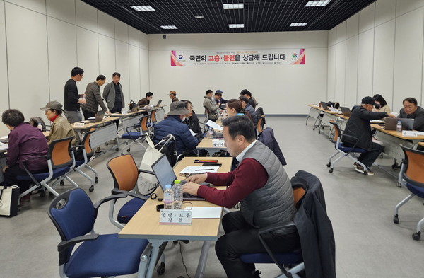 시는 11월12일 '달리는 신문고'를 운영했다. /사진제공=양산시