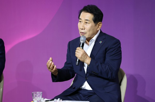 나동연 양산시장은 'K-브랜드지수' 경상도 지자체장 부문에서 6위를 차지했다. /사진제공=양산시 