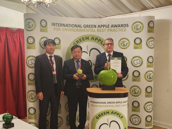 한국공항공사 그린 애플 어워드 금상 수상 /사진제공=한국공항공사