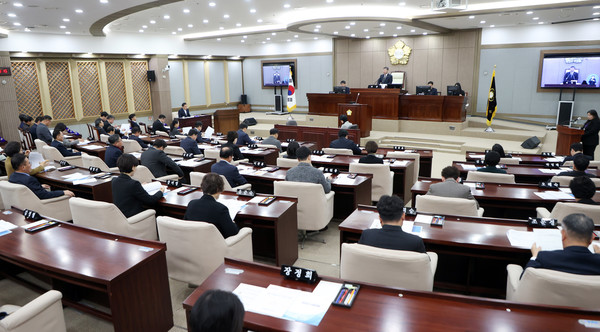 수원특례시의회 제397회 제2차 정례회 개회 /사진제공=수원특례시의회