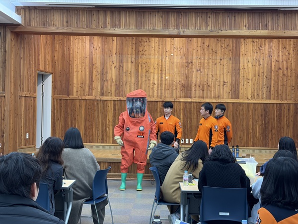 생물테러 대응 훈련  /사진제공=군위군