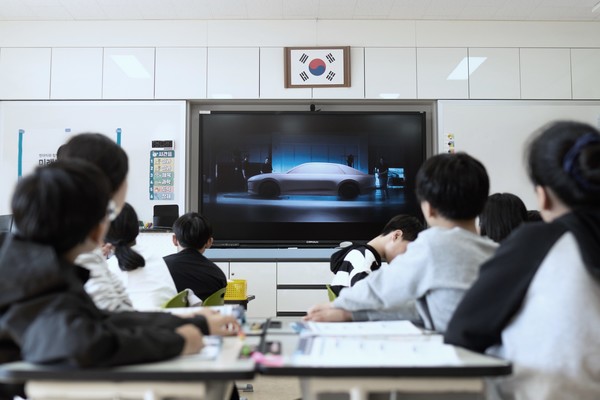 현대자동차 미래모빌리티학교 수업 모습 /사진제공=현대자동차