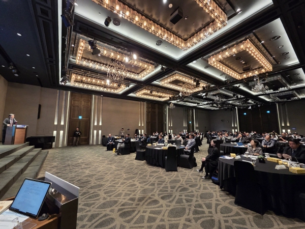 18일 서울 양재동 엘타워에서 '2025 대한민국 친환경패키징포럼'이 열렸다. /사진제공=한국환경연구원