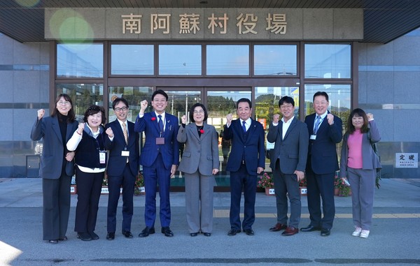 안성시 미나미아소시 김치담그기 체험 국제교류 활동 모습. /사진제공=안성시